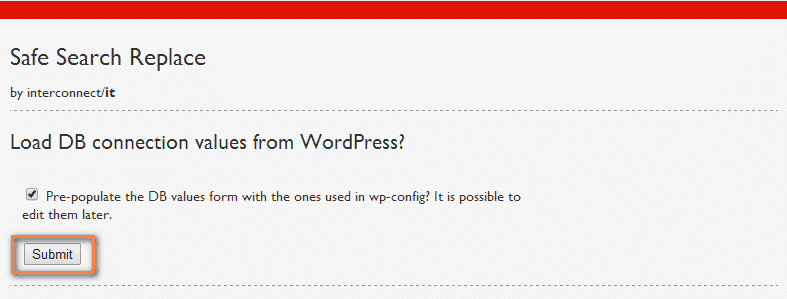 wordpressのデータベースにアクセス