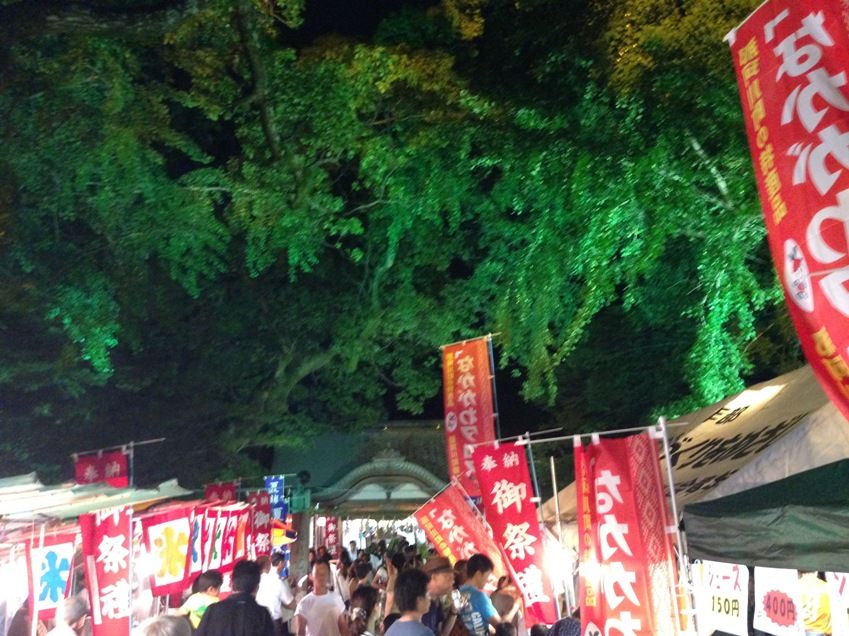 現人神社の夏越祭