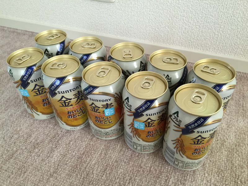 缶ビール10本