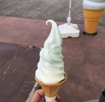 阿蘇ミルク牧場オリジナルの濃厚な「牧場のソフトクリーム」が嫌いだなんて