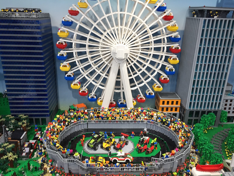 レゴの巨大ジオラマ